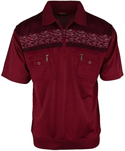 Produktbild: SOUNON Polohemd Poloshirt für Herren Bordeauxrot (M9), Groesse: M