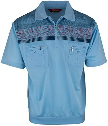 Produktbild: SOUNON Polohemd Poloshirt für Herren Hellblau (M9), Groesse: M