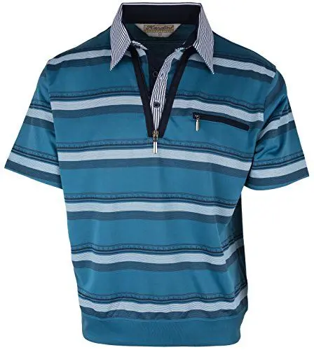 Produktbild: SOUNON Polohemd Poloshirt für Herren Stahlblau (M5), Groesse: M