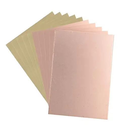 Produktbild: sourcing map 10Stk. Einseitige kupferkaschierte Laminat Leiterplatte FR4 100x70mm 3.94x2.76 Zoll 1.5mm Dicke DIY Prototyp PCB Tafel Namensschild