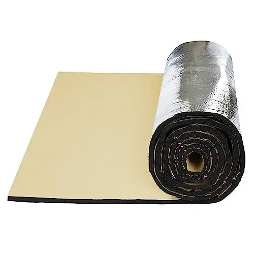 Produktbild: sourcing map 10mm Dämmmatte Auto Schallschutzmatte Isolierung Matte Schallschutz für Kfz 6.4sqft 60cm*100cm