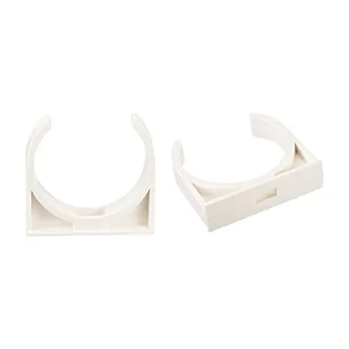 Produktbild: sourcing map 12 Stück 50mm Durchm. PPR U Förmige Rohrklemmen Clips Armaturen Schlauchhalter für Wasserversorgung Weiß