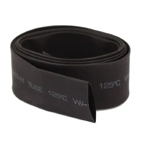 Produktbild: sourcing map 16 mm Durchmesser Schrumpfschläuchen Tube Schrumpfschlauch 1 m 3,28 FT schwarz de