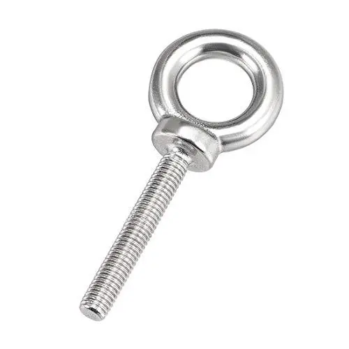 Produktbild: sourcing map 2Stk. Ringschraube M8 x 50mm Außengewinde 35mm AD 304 Edelstahl zum Aufhängen