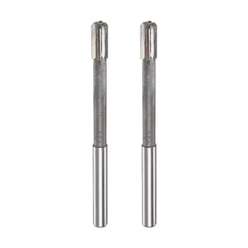 Produktbild: sourcing map 2Stk Spann Reibahlen 6.9mm H7 C1/K30 Hartmetall Spitze Präzision Gerade Flöten Rund Schaft Drehbank Maschinen Fräser