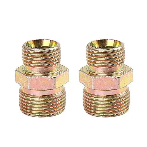Produktbild: sourcing map 2 STK. M18 x 1,5 mm auf M22 x 1,5 mm, Gerade Adapter für Luftrohrfitting