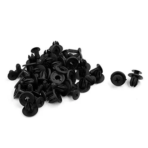 Produktbild: sourcing map 30 Stück 10mm x 14mm x 20mm Plastik Kotflügel Befestigung Schraube Nieten Clips de
