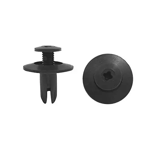 Produktbild: sourcing map 30 x Kunststoff Nieten Spreiznieten verlängert Schraube Verschluss Bumper Clip 6mm für Auto