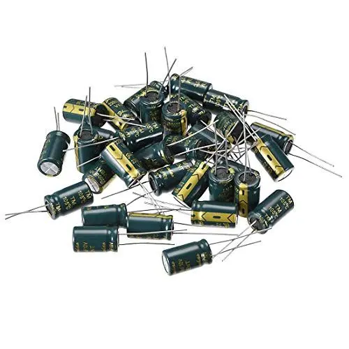 Produktbild: sourcing map 30stk Aluminium Elektrolytkondensator Elektrolytkondensatoren ESR 2200UF 10V 10 x 17 mm de
