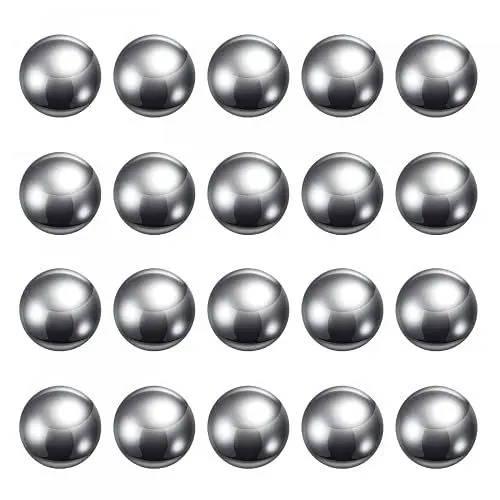 Produktbild: sourcing map 50Stk 16mm Kohlenstoff Stahl Lagerung Kugeln Präzision Poliert
