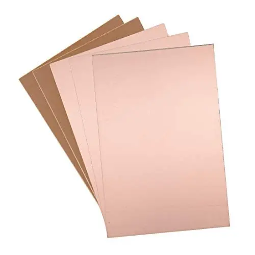 Produktbild: sourcing map 5Stk. Einseitige kupferkaschierte Laminat Leiterplatte FR4 150x100mm 5.91x3.94 Zoll 1.5mm Dicke DIY Prototyp PCB Tafel Namensschild