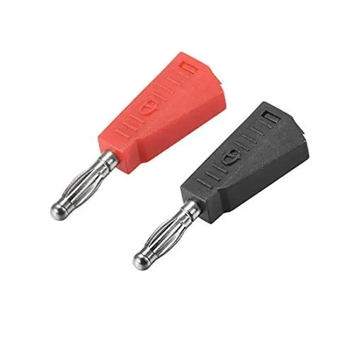 Produktbild: sourcing map 5 Stücke 4mm Bananenbuchsen Lautsprecher Kabelstecker Verbinder 2 Farben 20A Bananenstecker