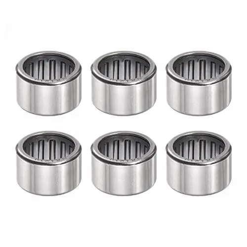 Produktbild: sourcing map 6Stk HK1210 Nadellager 12mm 16mm 10mm Chromstahl Öffnungsende für Schaltgetriebe