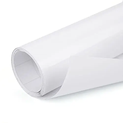 Produktbild: sourcing map Autofolie Vinylfolie Aufkleber für Auto Universal Glanz Selbstklebend DIY-Aufkleber, Weiß Lackschutzfolie 152cm x 60cm