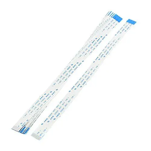 Produktbild: sourcing map B Typ 10Stk 1,0mm Pitch 10 Pin AWM 20624 80 60V VW-1 Flexible Flachkabel FFC 200mm