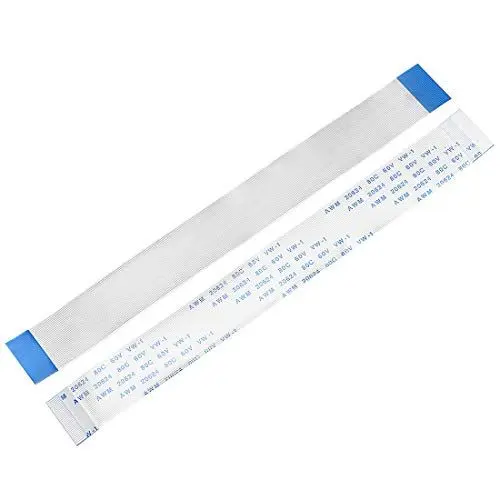 Produktbild: sourcing map Flexibles Flachkabel, 32 Pins 0.5mm Pitch 150mm FPC FFC Flexibles Flachbandkabel für LCD TV Auto Audio DVD Player Laptop 10 Stück (A Typ)