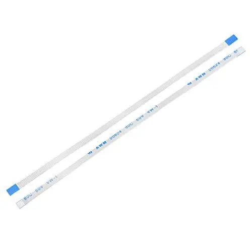 Produktbild: sourcing map Flexibles Flachkabel, 5 Pins 0,5 mm Pitch 120 mm FPC FFC Flexibles Flachbandkabel für LCD-TV Auto Audio DVD Player Laptop 10 Stück (A Typ)