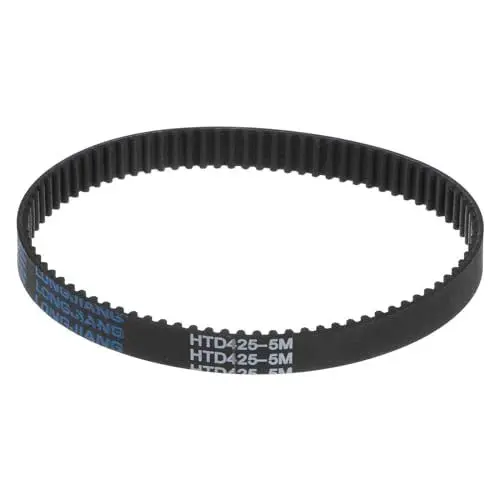 Produktbild: sourcing map HTD5M-425 Gummizahnriemen 85 Zähne Geschlossene Schleife Riemenscheibe Zahnriemen 15mm Breite, 425mm Umfang Synchronriemen