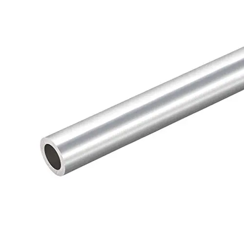 Produktbild: sourcing map Kunsthandwerk 6063 Aluminium Rundrohr Aluminiumrohre 30mm Außendmr. 20mm Innendmr. 200mm Länge Rohr Schläuche