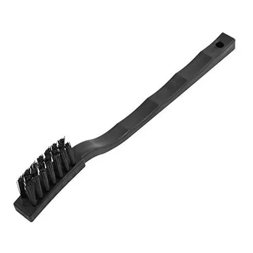 Produktbild: sourcing map Kunststoff F-Typ 17cm x 1cm Schwarz leitende PCB Saubere Antistatikbürste DE de