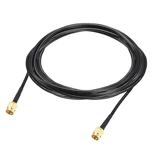 Produktbild: sourcing map RG174 SMA Stecker auf SMA Stecker HF Koaxialadapter Stecker Kupferkabelverlängerung 59,1 Zoll