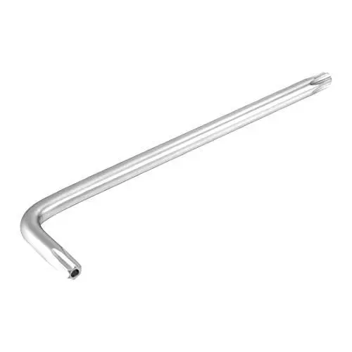 Produktbild: sourcing map Schlüssel Langer Arm Torx Stern Stahl Bitschlüssel L-Form vernickelt T45 de