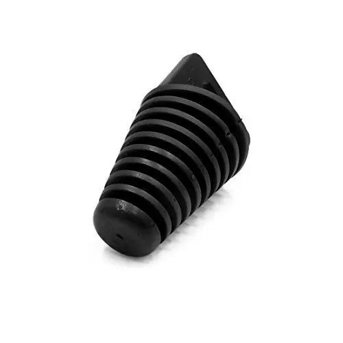 Produktbild: sourcing map Schwarzer Gummi Motorrad Schalldämpfer Waschstopfen, passend für 33–62mm Auslassdurchmesser