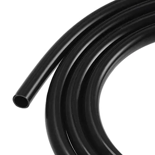 Produktbild: sourcing map Silikonschlauch Schlauch 8mm ID 10mm OD 6.6ft Schwarz Hochtemperatur für Wasserschlauch Luftschlauch