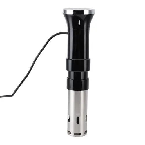 Produktbild: Sous-Vide-Garer, 1100-W-Sous-Vide-Maschinen, APP-gesteuerte Eintauchthermostate, Präzisionskocher 25-95 °C, mit Rezept, Temperaturregelung und Zeitsteuerung (EU-Stecker 220 V)