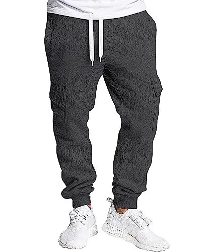 Produktbild: Southpole Herren Basic Active Fleece-Jogginghose, reguläre und große Größen Trainingshose, Hch, XS