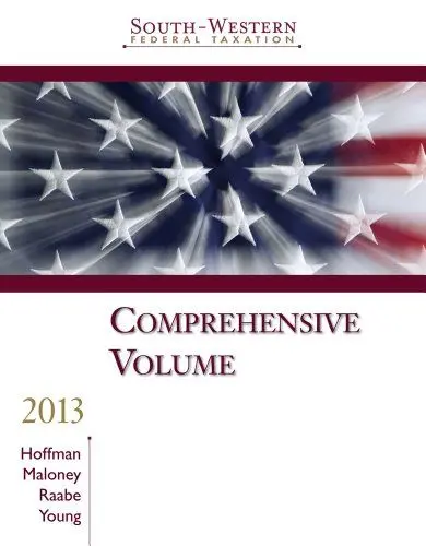 Produktbild: South-Western Federal Taxation 2013: Comprehensive: Comprehensive, Professional Edition (with H&R Block @ Home Tax Preparation Software CD-ROM)