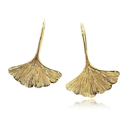 Produktbild: Sovats Damen Ginkgo Blatt-Ohrring 925 Gold