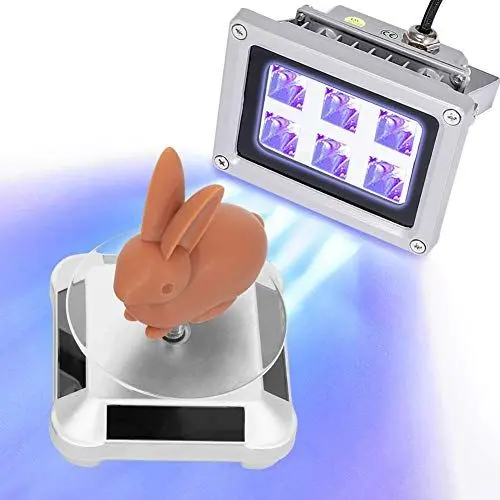 Produktbild: Sovol 3D Drucker Resin UV Lampe 405nm LED Harz-Härten Licht mit Solar Drehteller Rotierender Ständer für SLA/DLP 3D Drucker