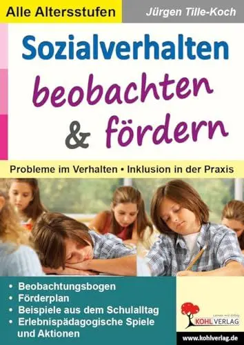 Produktbild: Sozialverhalten beobachten und fördern: Probleme im Verhalten - Inklusion in der Praxis
