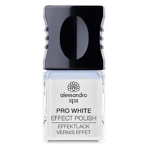 Produktbild: Spa Pro White Nail Effect Polish - Optisch aufhellender Nagellack gegen Verfärbungen der Nageloberfläche, 10 ml