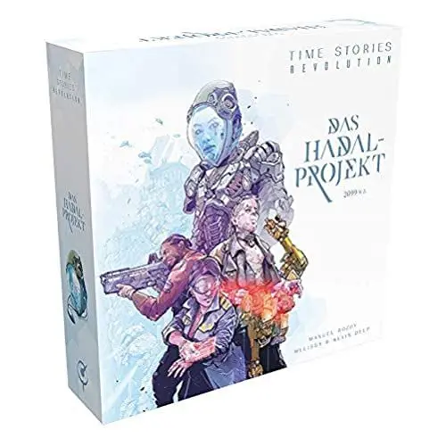 Produktbild: Asmodee, TIME Stories Revolution – Das Hadal-Projekt, Kennerspiel, Erzählspiel, 1-4 Spieler, Ab 12+ Jahren, 180+ Minuten, Deutsch