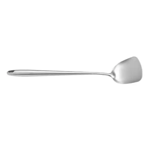 Produktbild: GREENADSCAPE 304 Edelstahl Wok Pfannenwender Langer Spatel Für Die Küche Hitzebeständig Ideal Für Wok Und Pfannen Küchengeräte Für Das Perfekte Kochen
