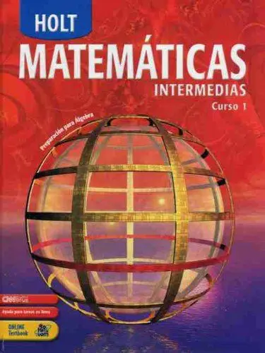 Produktbild: SPA-HOLT MATEMATICAS INTERMEDI: Holt Mathematics