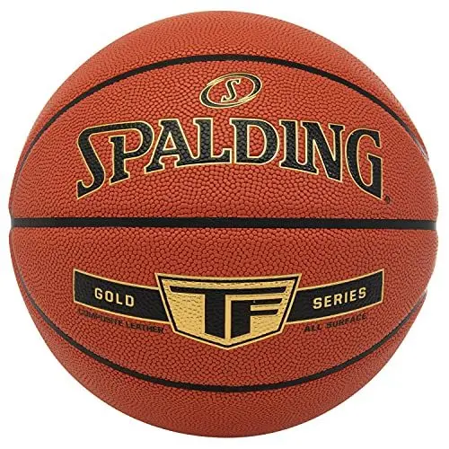 Produktbild: Spalding - TF Gold - Basketball - Größe 6 - Basketball - Zertifizierter Ball - Material ZK Composite - Indoor und Outdoor - Anti-Rutsch - Ausgezeichneter Grip