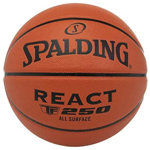 Produktbild: Spalding React TF-250 Ball 76801Z, Unisex basketballs, orange, 7 EU