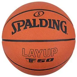 Produktbild: Spalding - TF-50 - Klassische Farbe - Basketball - Größe 6 - Basketball - Basketball - Anfängerball - Gummimaterial - Außen - Anti-Rutsch - Hervorragender Grip - Sehr langlebig.