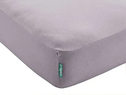 Produktbild: Spannbettlaken »Berlin« Bettlaken BxL+H 120x200+30 cm Grau Microsatin Hautfreundlich für Boxpringbetten Matratzen bis 30 cm Höhe, 202092