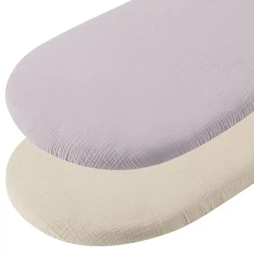 Produktbild: Spannbettlaken Kinderwagen,Spannbettlaken 80x40cm Spannbettlaken Beistellbett Kinderwagen Matratzenbezug Kinderwagen Spannbettlaken Babynest Bettlaken Babybett ZubehöR Spannbettlaken Stubenwagen Blau