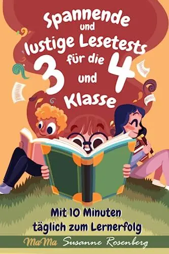 Produktbild: Spannende und lustige Lesetests für die 3. und 4. Klasse: Mit 10 Minuten täglich zum Lernerfolg