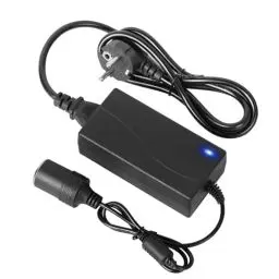 Produktbild: Spannungswandler 230V auf 12V, KFZ Netzadapter 12V, KFZ Netzadapter 230V auf 12V, Netzadapter AC auf DC KFZ, Adapter Zigarettenanzünder Steckdose für Auto-Staubsauger, Kompressoren, Kühlbox
