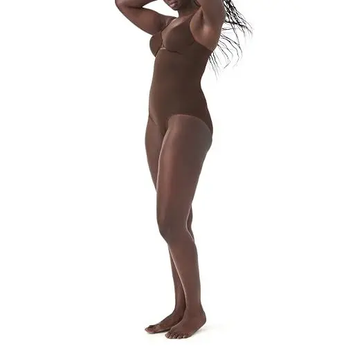 Produktbild: SPANX Shapewear für Damen Tummy Control High-Waisted Power Panties (Regular und Übergröße), Chestnut Brown, M