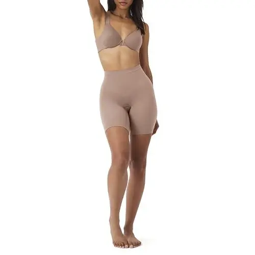 Produktbild: SPANX Shapewear für Damen Tummy Control Power Short (Regular und Übergröße), Café Au Lait, S
