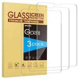 Produktbild: SPARIN 3 Stück Panzer Schutz Glas Folie für iPad Air 5. Generation 2022, iPad Pro 11 Zoll 2022/2021/2020 und iPad Air 4 2020, 9H Härte Glas Schutzfolie, Kratzfest