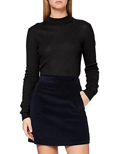 Produktbild: SPARKZ COPENHAGEN Damen Pure Cashmere Turtleneck Rollkragenpullover, Schwarz (Black 099), 38 (Herstellergröße: Large)