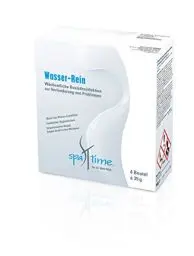 Produktbild: SpaTime by BAYROL - Wasser-Rein 4 x 35 g vordosierte Beutel - wöchentliche Basisdesinfektion für kristallklares - verhindert Desinfektionslücken und bietet zusätzlichen Hygieneschutz, Weiß